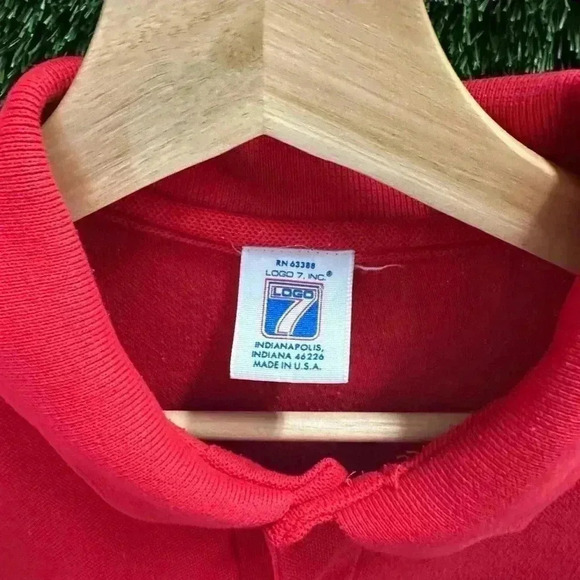 Vintage MLB Logo 7 St. Louis Cardinals Polo Shirt Size XXL - Picture 3 of 6